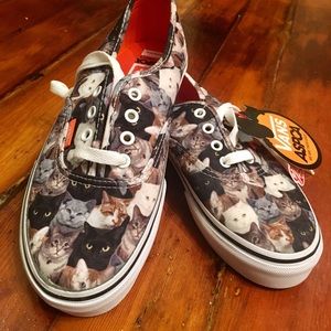 Vans ASPCA Cats All Over Print Low Tops